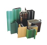 Colorful Powder Coated T3 6063 Aluminium Door Frame