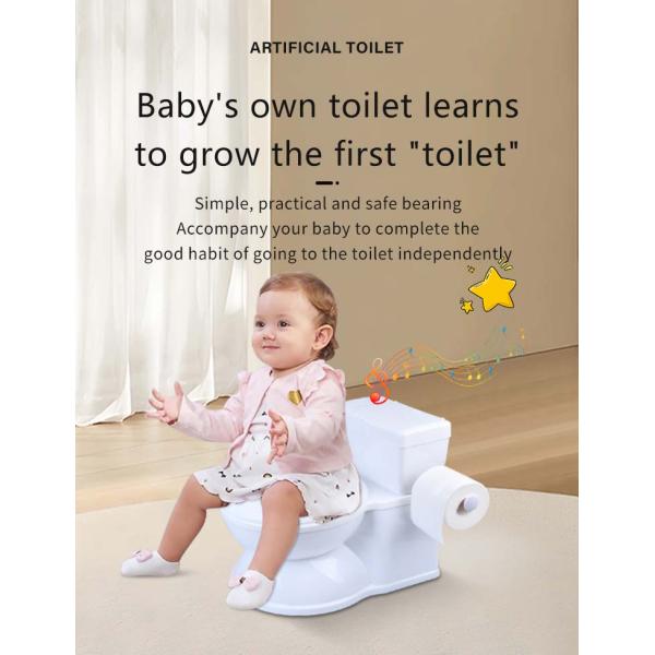Custom Logo Baby Potty Toilet EN-71 Certified Purple Training Potty for Babies