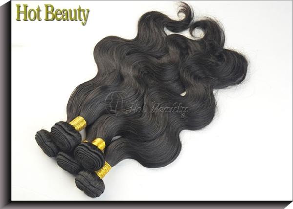 100 Brazilian Remy Virgin Human Hair Extensions , Body Wave Long Hair