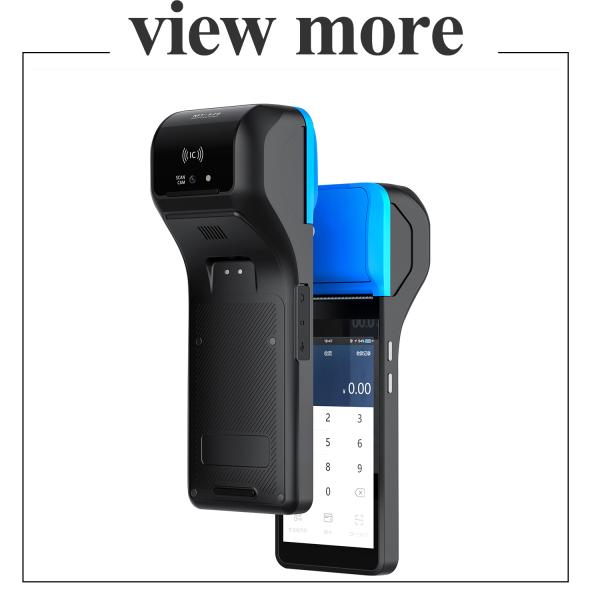 Читатель 4500mah сжатия пистолета NFC блока развертки штрихкода Wifi 4G андроида 9