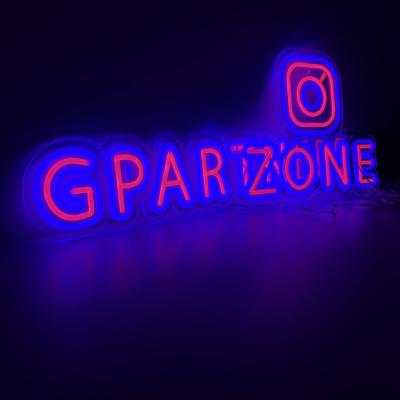 O silicone SMD2835 conduziu Flex Signs de néon