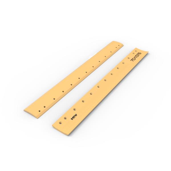 7D1576 DBC Bulldozer Cutting Edge 19×203×1828mm Curved Blade Wear Part 50KG