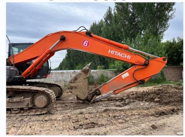 Second Hand HITACHI ZX270 Crawler Hydraulic Excavator 1.62m3 Bucket Capacity