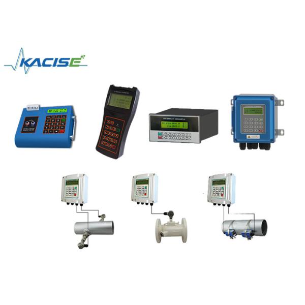 Digital Analog Ultrasonic Water Flow Meter , Handheld Water Flow Meter