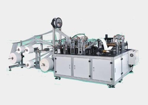 Pollution Surgical Face Mask Making Machine , Ear Loop Welding Machine Eco Friendly