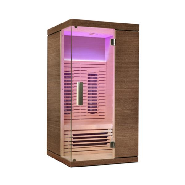Skin Whitening Two Person Dry Sauna Infrared Light Sauna For Villa Hotels