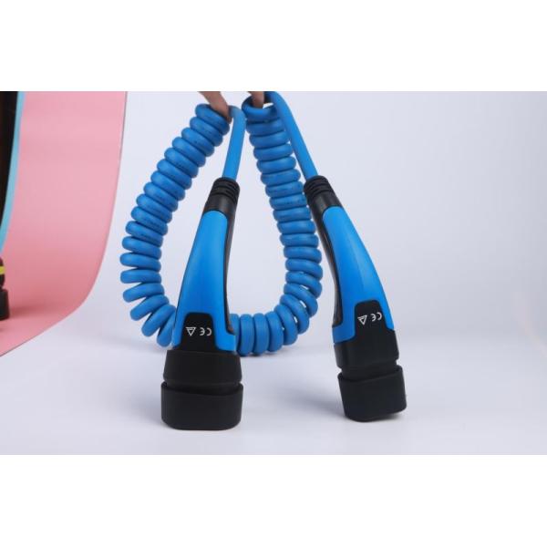 Standard Grounding Type 2 EV Charging Cables Featuring Huntsman Materials and IP65 Protection Level