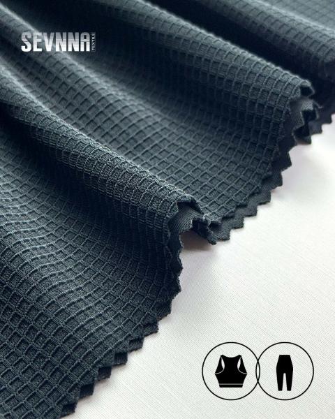 160cm Width UV Protect 50+ Running Fabrics with Recycled Polyester for High-Performance Activewear