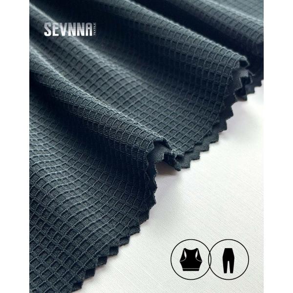 UPF 50+ Quick Drying Running Fabrics with Reflective Details for Sportswear and Safety Apparel