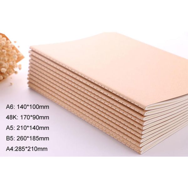 A4 A5 A6 Recycled Spiral Bound Notebook Blank Paperback Journals For School