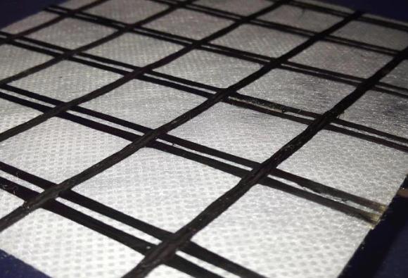 UX BX Geogrid MeshThermal Bonding Nonwoven Fabric By Glue Composite Geogrid  Reinforced Slope Subgarde