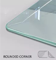 El vidrio moderado claro endureció el vidrio para el solario de la división del camino del tablón de la pared de la pantalla