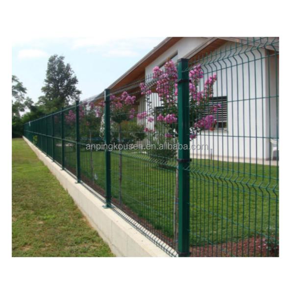 Площадка прямоугольного 3D металлического проволочного забора Домашний сад Сварные проволочные сетки забор для вашего сада