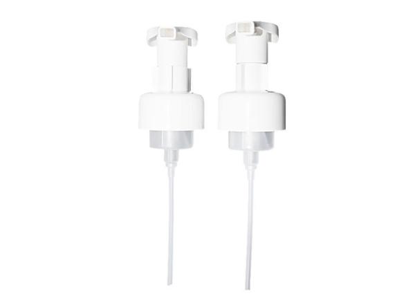 Dispenser de pompe à mousse à toute épreuve de fuite en plastique plastique avec un style durable 0,8 ml