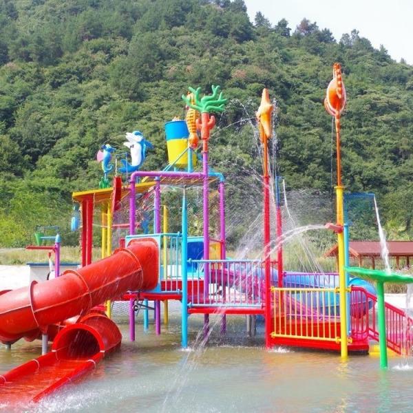 Awesome Splash Water Playground Theme Park Rides 13.5m*9.5m*7m