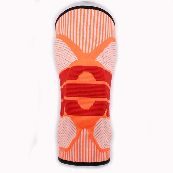 Sport Nylon Silicone Knee Pad Compression Knee Support Brace for Basketball Protection