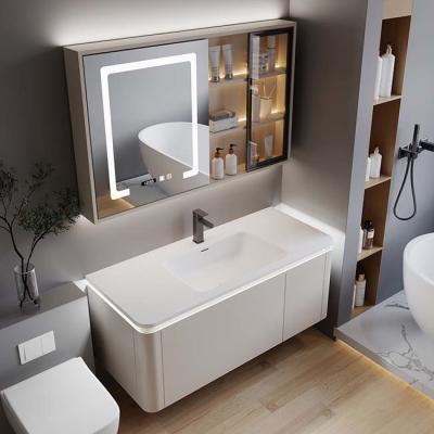 SONSILL Bathroom Vanity Cabinets 80CM Floating Bathroom Cabinet With Sink