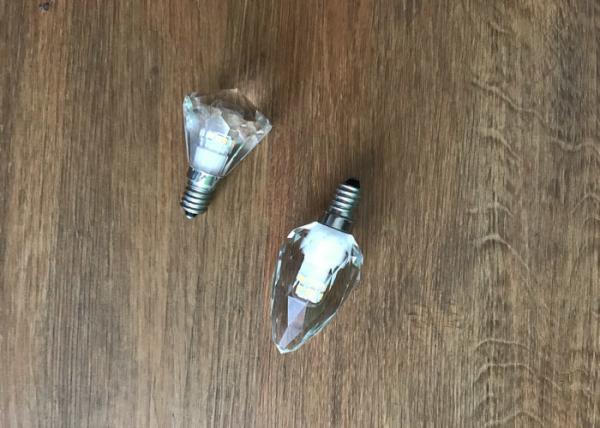 5w Crystal Led Candle Smd2835 Chip 330 Degree Beam Angle For Indoor Decoration