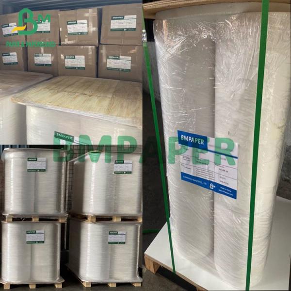 Бумага Glassine к делать вкладышем бумаги стикера высокотемпературное сопротивление белая желтая синь 58g-120g