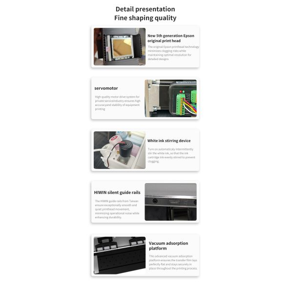 KECAI A3 Single-Head Desktop Flatbed DTF Printer for Clothing Inkjet Costume Logo Graphic Printer