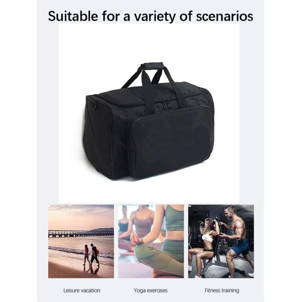 OEM Travel Sport Gym Bags Large Overnight Duffel Carry On Bag Nylon Foldable Custom