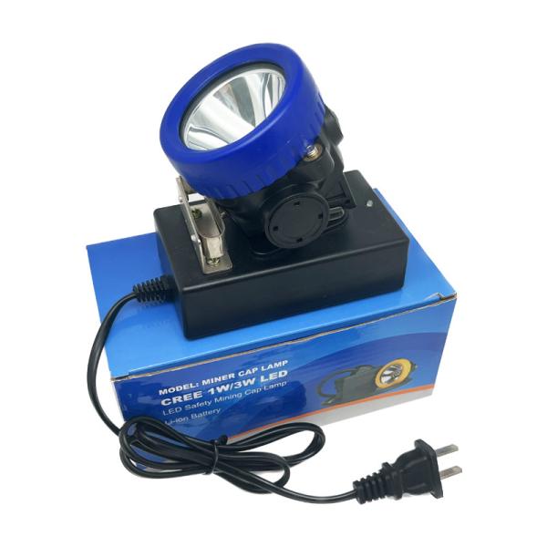 Lâmpada industrial de minério de LED leve de cabeça pequena segurança 5000lux 2,8ah