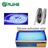 Haute tuyau de bande mené par extrusion liquide transparente flexible en caoutchouc de silicone