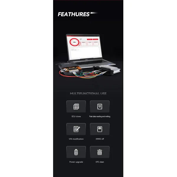 FormulaFLash ECU TCU Chip Tuning Programmer Supports Update Online New Protocols via Bench Boot Mode