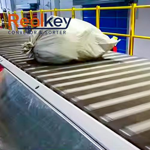 CE High-Efficiency Low Maintenance Automated Parcel Sorting Narrow Belt Sorter System For Warehouses