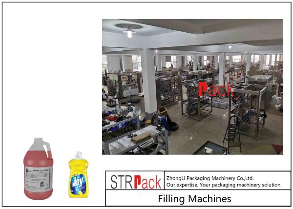 16 Nozzles Household Chemicals Volumetric Piston Filler SUS316