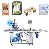 FK814 Máquina automática de etiquetado de superficie plana superior y inferior para bolsas de bolsas de bolsas de bolsas de bolsas 2 Si Tolerancia ± 1 mm