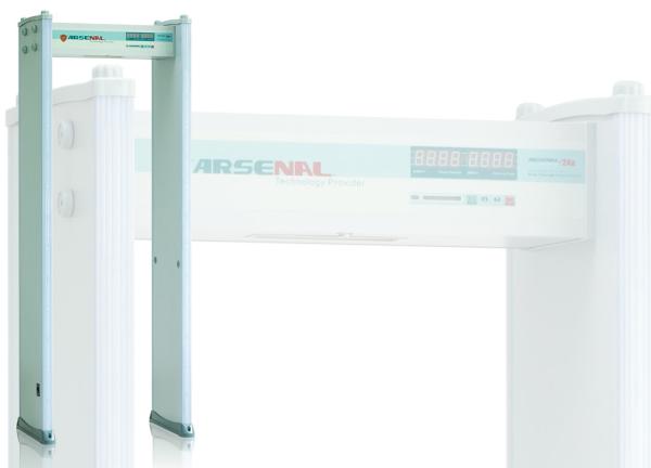 Weatherproof Walk Through Metal Detectors Commercial , Multi Zone Metal Detector Security Gate