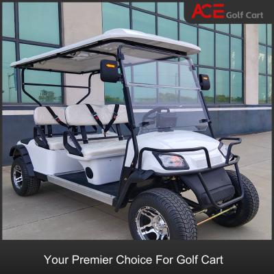 Compacto Carregável Elétrico Golf Buggy 14 polegadas Pneus Tamanho 80 - 100km alcance de viagem