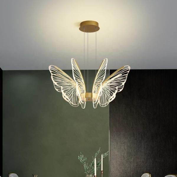 Hanging Lamp Pendant Lighting Led Butterfly seagull Pendant Lamp for Living Room Dinning Room or Restaurant