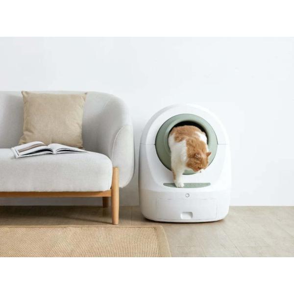 4 Litre ABS Automatic Cleaning Cat Litter Box Toilet 68*62*56cm