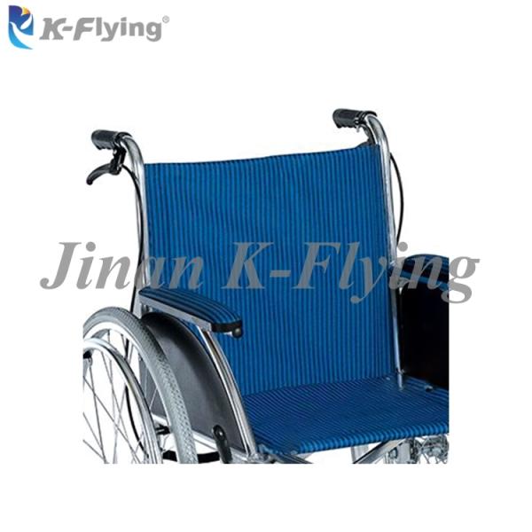 Portable Metal Aluminum Alloy Adult Disabled Folding Manual Wheelchair 100 kg