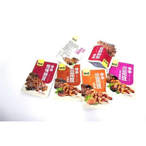 Emballage alimentaire de sécurité en forme ronde spéciale sur mesure Sac en plastique BOPP/PET pour collations