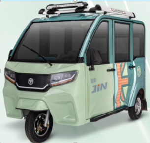 Electric passenger tricycle with solar panels battery 60V50AH lithium battery motor 60V 1200W