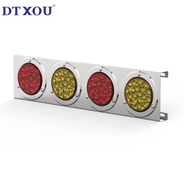 Truck Trailer Box Type Passenger Car Stainless Steel 4-Hole Parking Indicator 8155142170