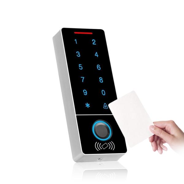 A íris do acesso da senha baseou o sistema do comparecimento, sistema biométrico do controle de acesso