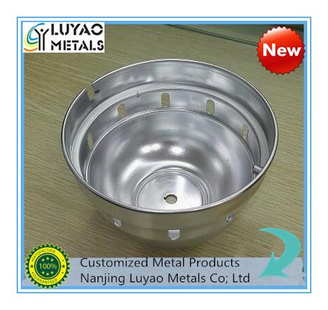 Anodizing Galvanized Painting Surface  Spun Metal Parts With CNC Machining