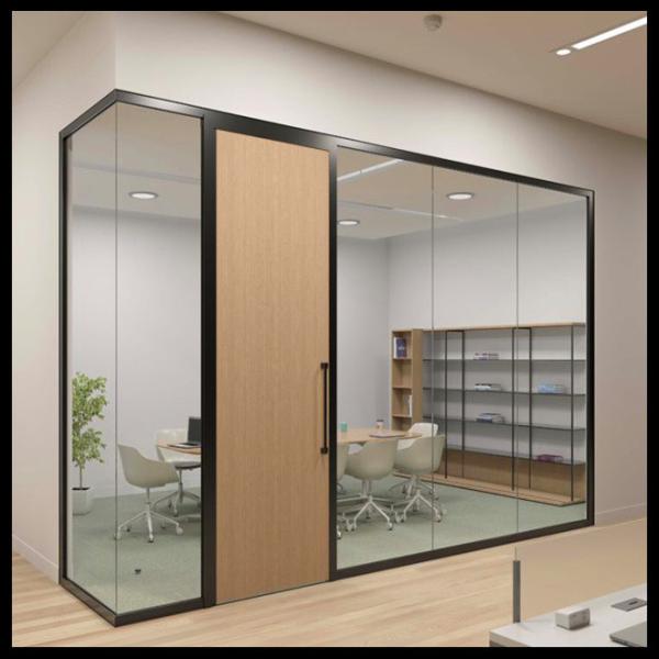 Customized Glass Wall Panel with CNC Edge Treatment
