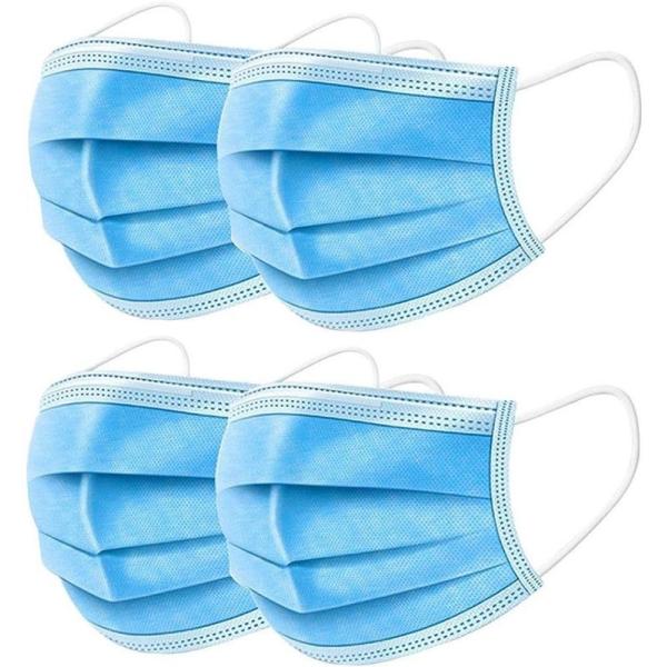 High Breathability Medical Face Mask , Odorless Disposable Protective Mask