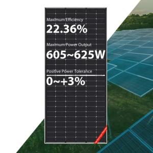 605W 610W Jinko Solar Panel 625W Warehouse All Black Mono Solar Panels