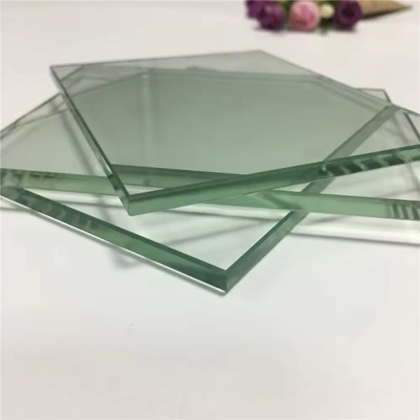 10mm Float Glass Sheet Single Sided Explosion Proof Interlayer Decorative Partition
