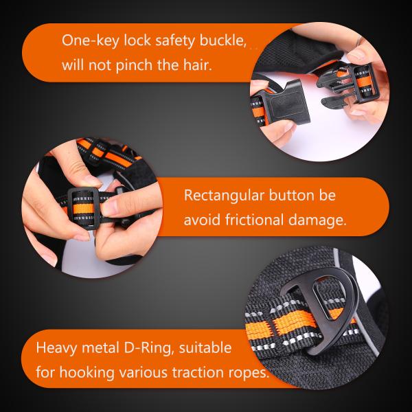 Проводка любимца руководства собаки безопасная сгустила OEM губки отражательной проложенный сеткой