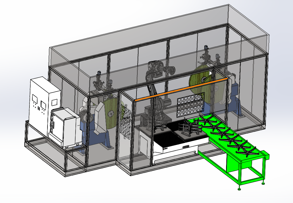 Self Adaptive Force Controlled Robotic Polishing Machine For Metal Aluminum Plate
