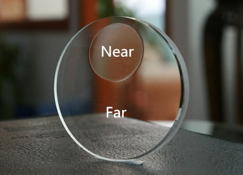 1.56 UC Round Top Bifocal Lens 1.16 Specific Gravity 97% Transmission