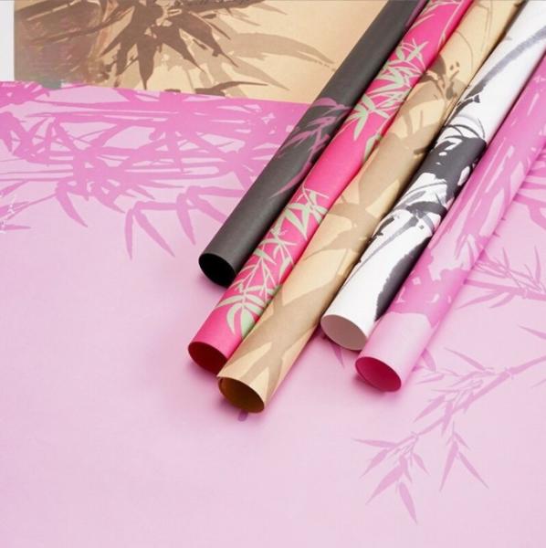 Traditional Chinese Style Wrapping Paper Ideal for Valentine's Day Flower Bouquet Packaging