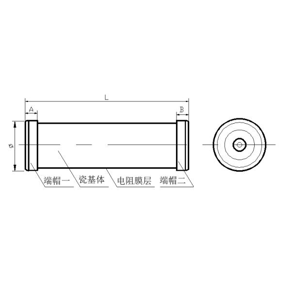 RI0987 Type High Pressure Glass Enamel Fixed Resistor